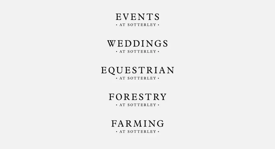 Sotterley Estate: branding and website work by Studio Hammond (image 4 of 6)