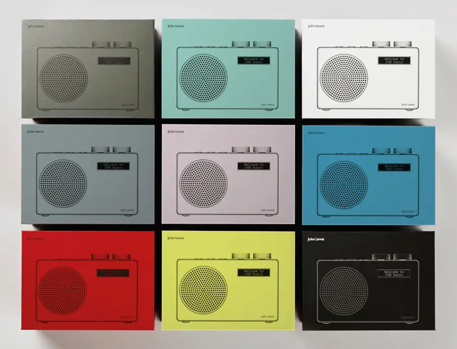 John Lewis & Partners – Spectrum — product, packaging by Studio Hammond