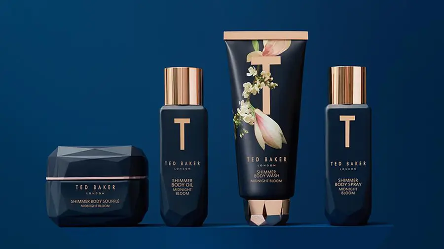 Ted Baker – Harmony Blossom — packaging, branding by Studio Hammond